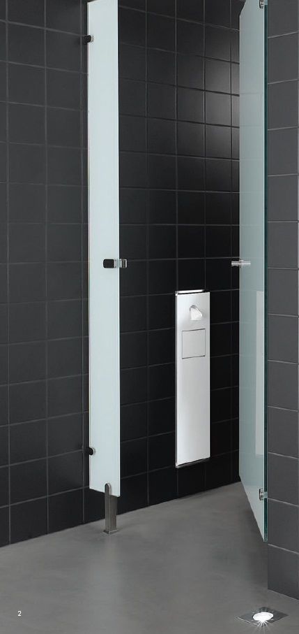 Туалетный модуль №2 KEUCO Plan Integral 44976 015101 петли слева хром/белый лак