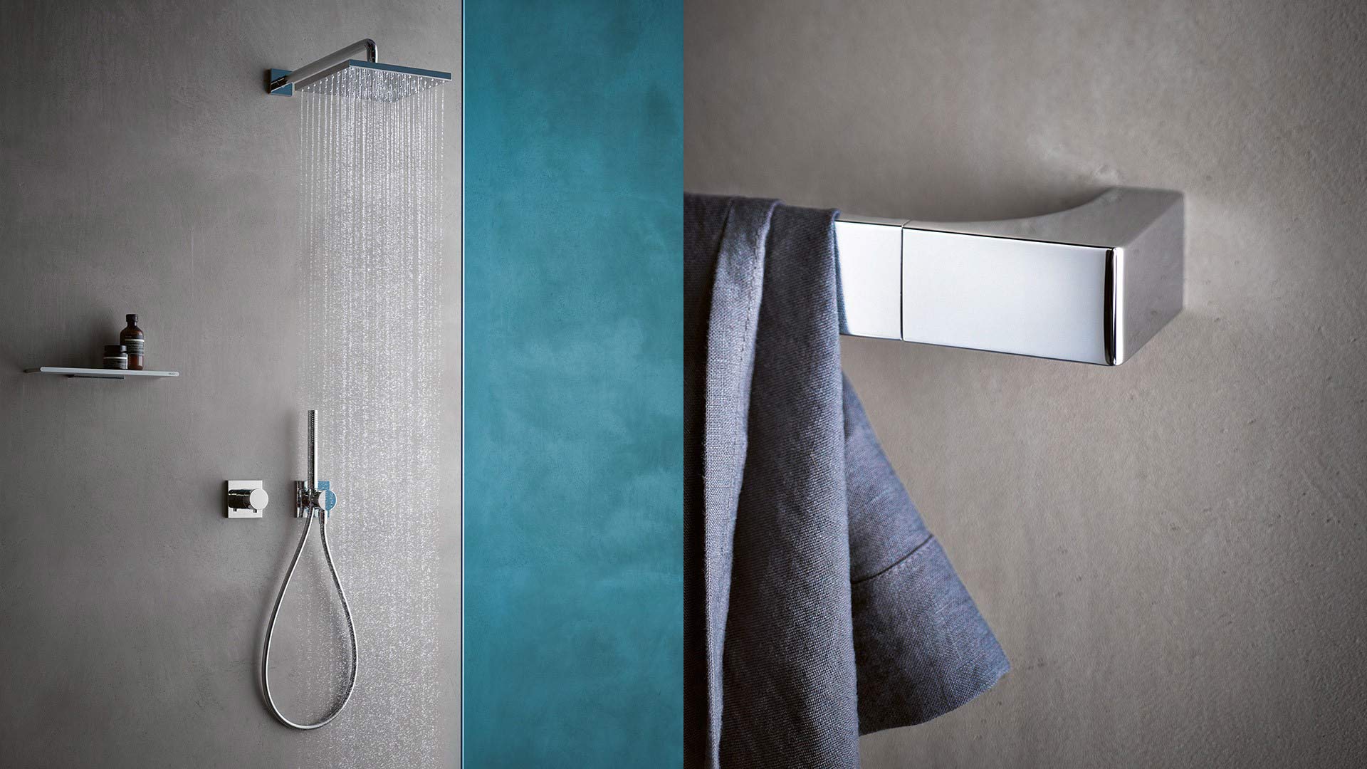 Верхний душ Keuco 59986 010202 квадратный хром