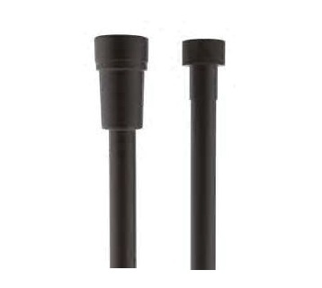 Душевой шланг BOSSINI Cromolux New A00258B.073 Чёрный матовый