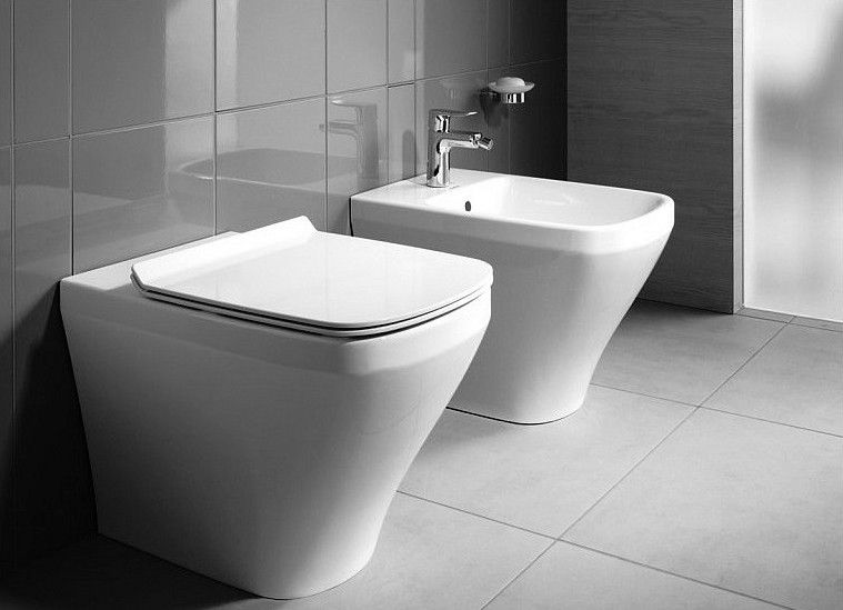 Напольный приставной унитаз Duravit DuraStyle 2150090000 белый