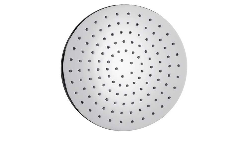 Настенный круглый верхний душ с кронштейном BOSSINI COSMO H70596I.094 520 мм х 280 мм, цвет Никель шлифованный