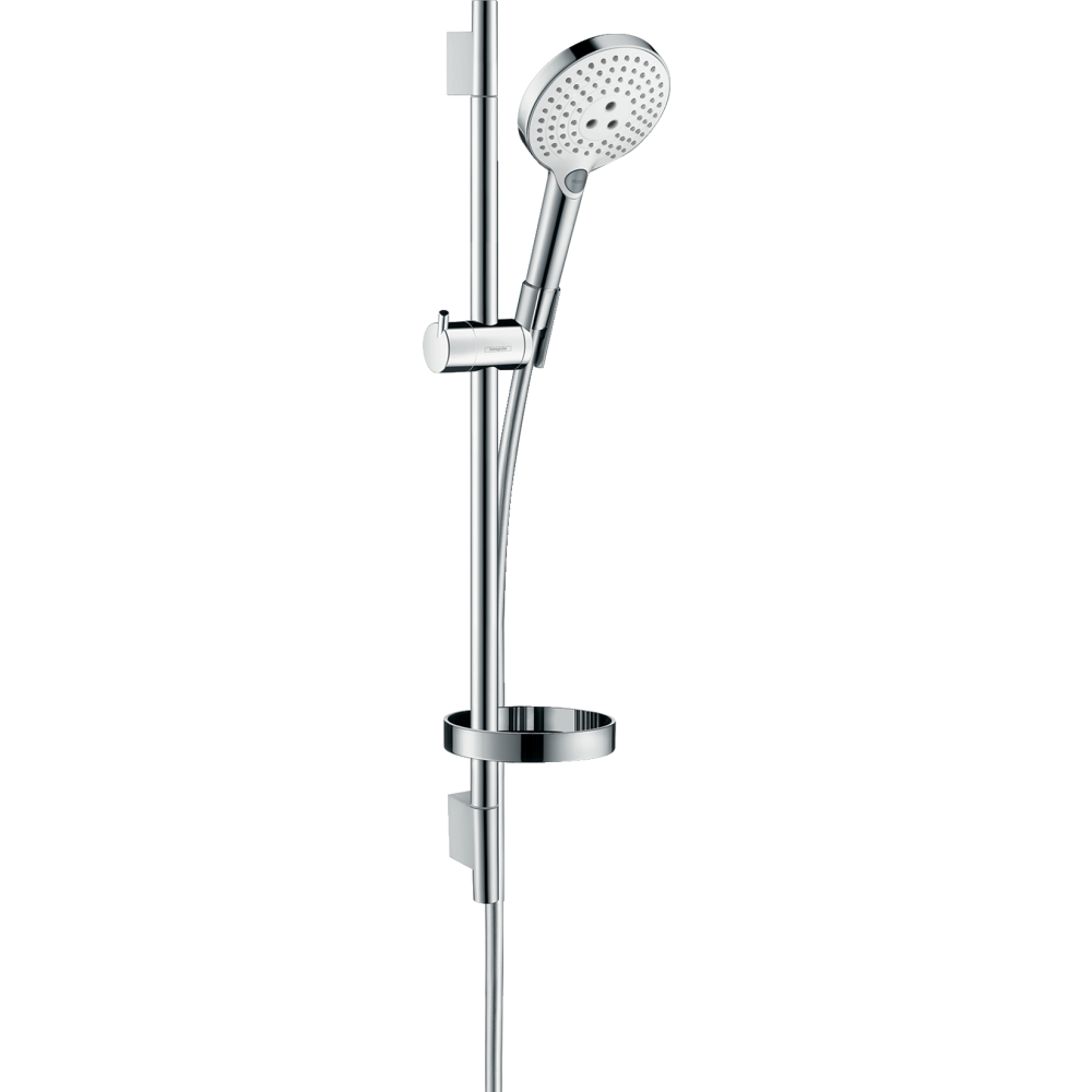 Душевой гарнитур Hansgrohe Raindance Select S 120/Unica'S Puro 26630400 Хром/Белый