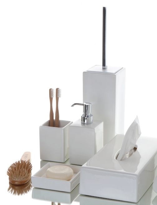 Дозатор для жидкого мыла настольный BERTOCCI LE CERAMICHE 123 4607 0000 180 мм, белый/хром (изделие снято с производства)