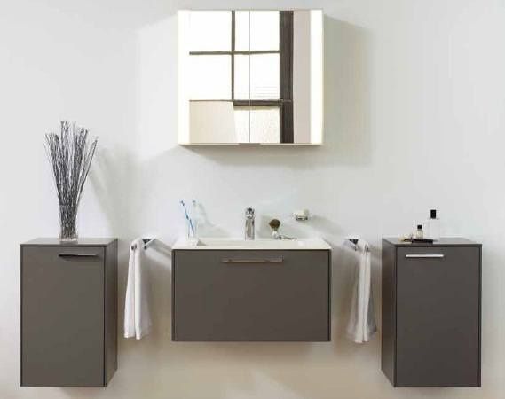 Нижний шкаф Keuco Royal 60 32110 440002 корпус/фронт ламинат антрацит матовый