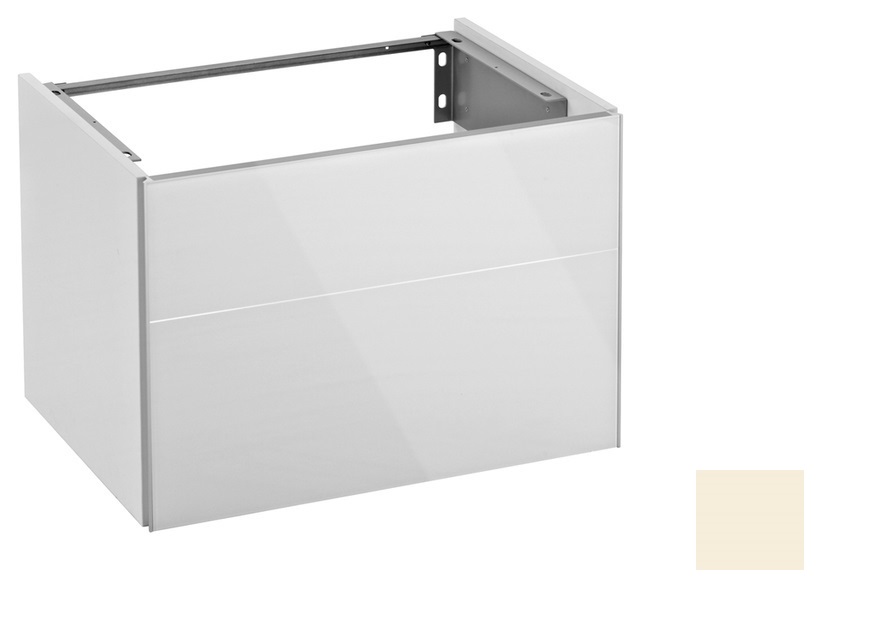 Тумба под умывальник Keuco Royal Reflex  34050 220000 корпус декоративное глянцевое покрытие/фасад стекло магнолия