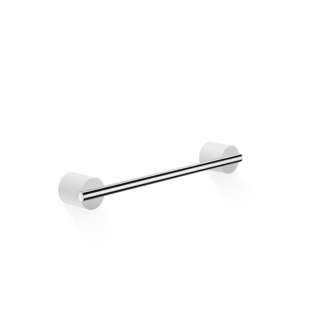 Полотенцедержатель настенный DECOR WALTHER  STONE HTE 30   0975054   300 мм, композит Solid Surface белый матовый/хром