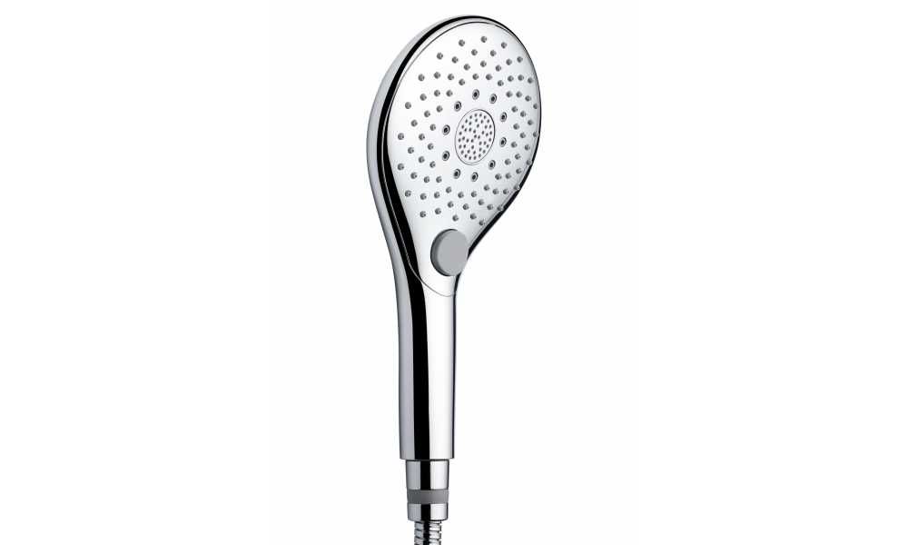 Душевой комплект BOSSINI SYNCRONIA C12033.021 с лейкой, держателем и шлангом, золото