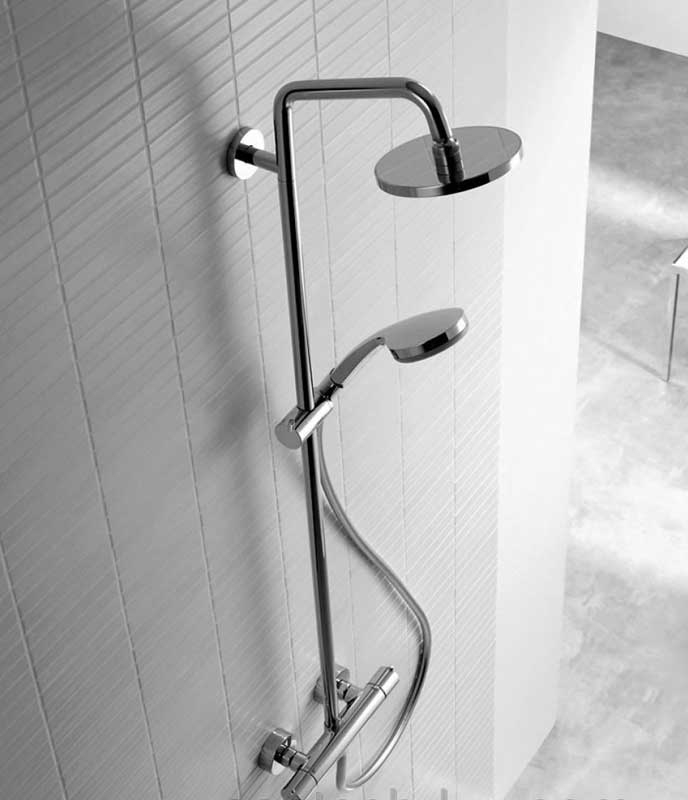 Душевой комплект Hansgrohe Raindance Select Showerpipe 240 27115000 с термостатом хром