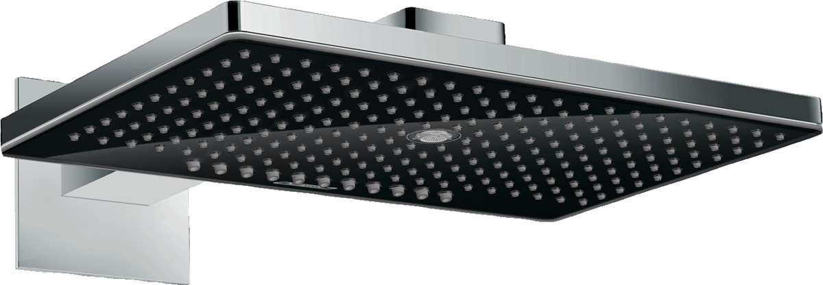 Верхний душ Hansgrohe Rainmaker Select 24007600 Чёрное стекло