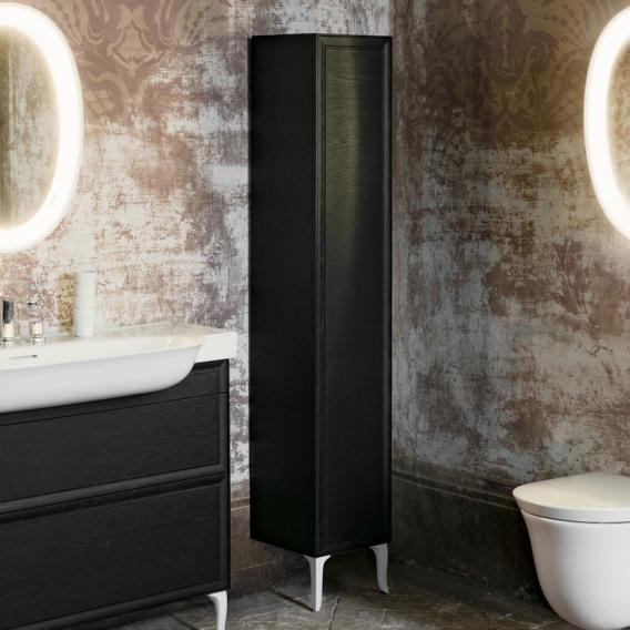 Высокий шкаф-пенал   Laufen  The  New Classic   4.0606.2.085.628.1  160 см, шпон дуб черненый, дверь правая, push and pull  