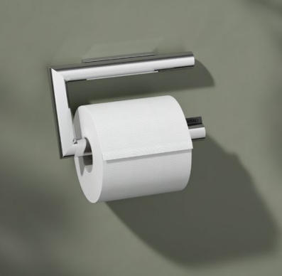 Держатель для туалетной бумаги KEUCO COLLECTION REVA 12862 010000 для рулонов шириной 120 мм, хром