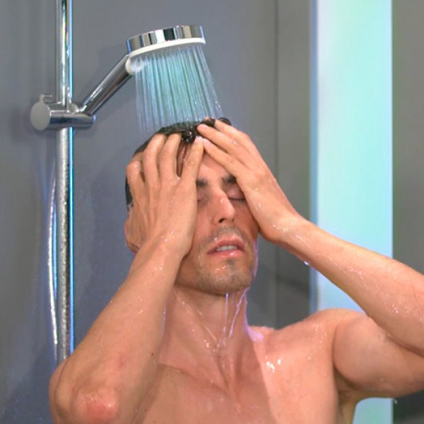 Душевой гарнитур со штангой 65 см Hansgrohe Crometta Vario/Unica 26532400 Белый/Хром