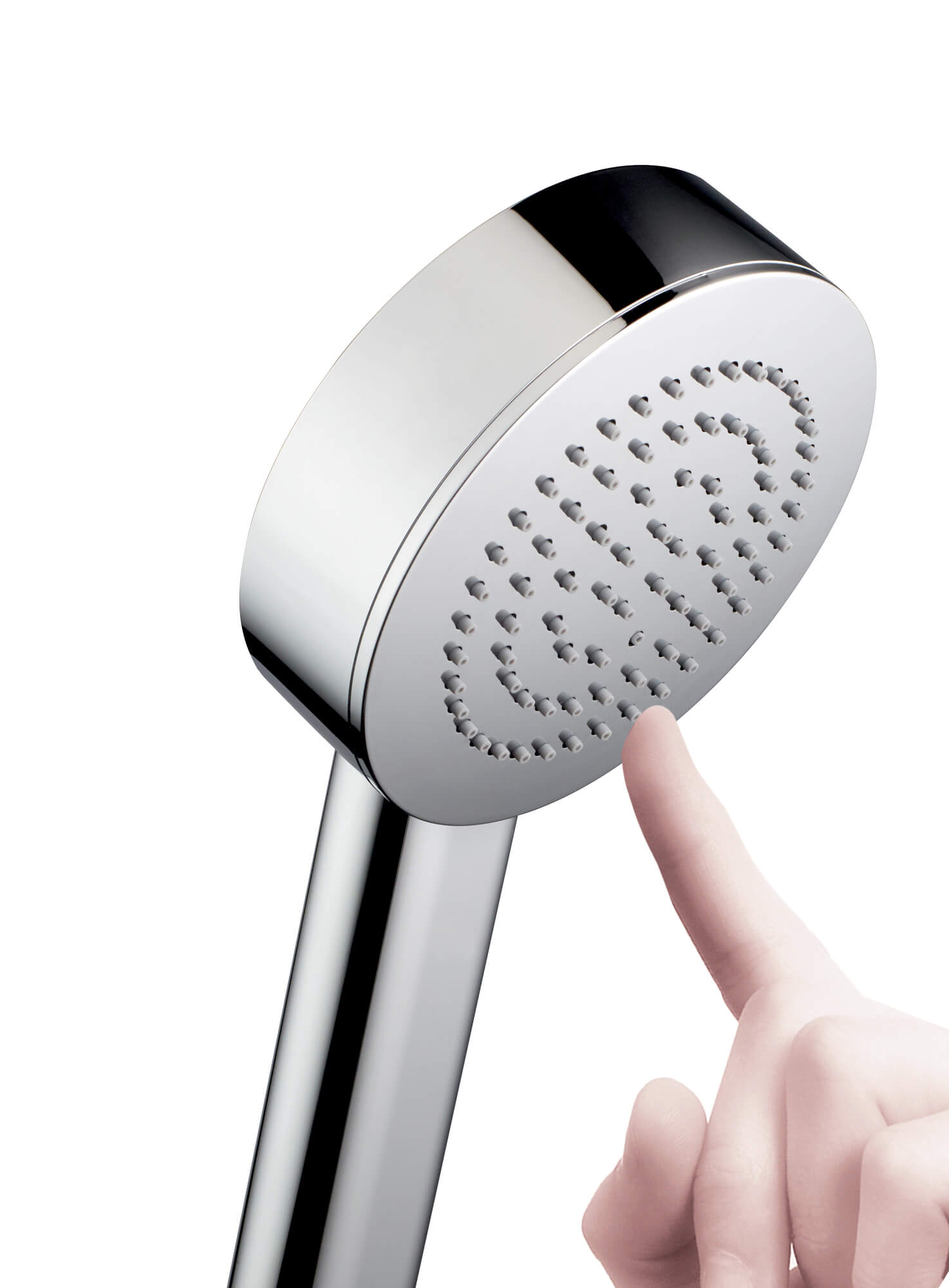 Лейка для душа Bossini Kira 1 режим B00187 Хром