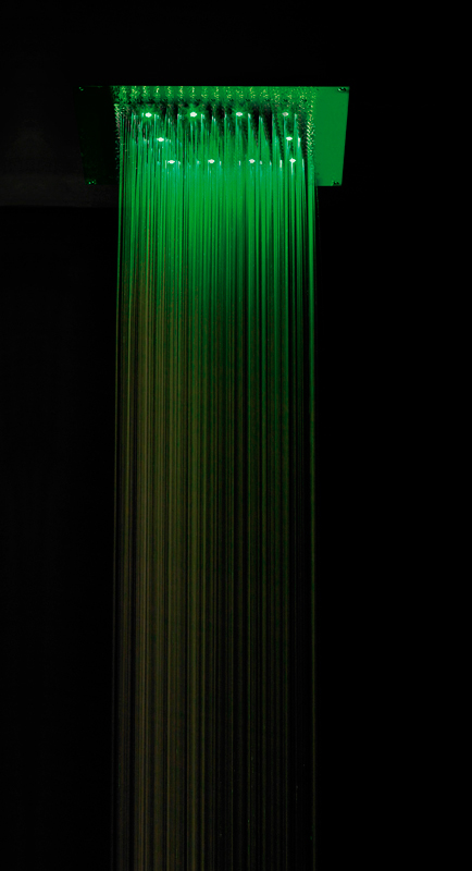 Верхний душ Bossini Dream Cube H37456 Хром с RGB хромотерапией