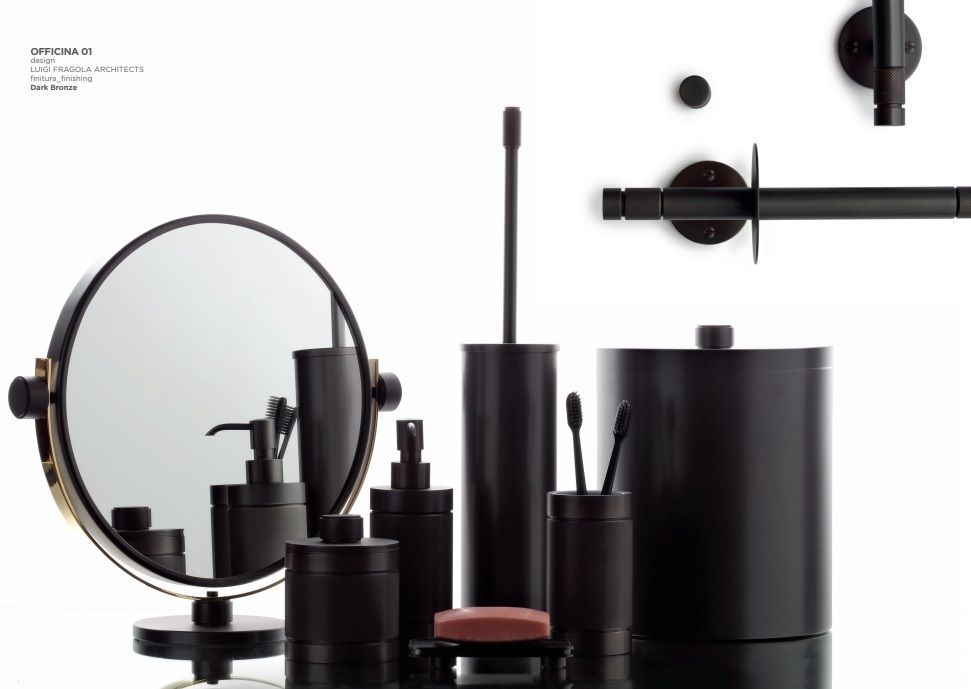 Крючок для халата или полотенца OFFICINA 01 127 7515 0800 Чёрный матовый