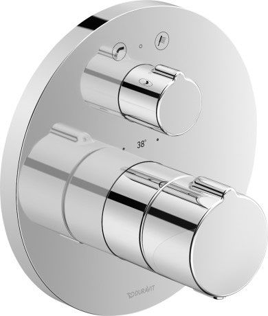 Однорычажный смеситель для душа Duravit С.1 C15200014010, хром