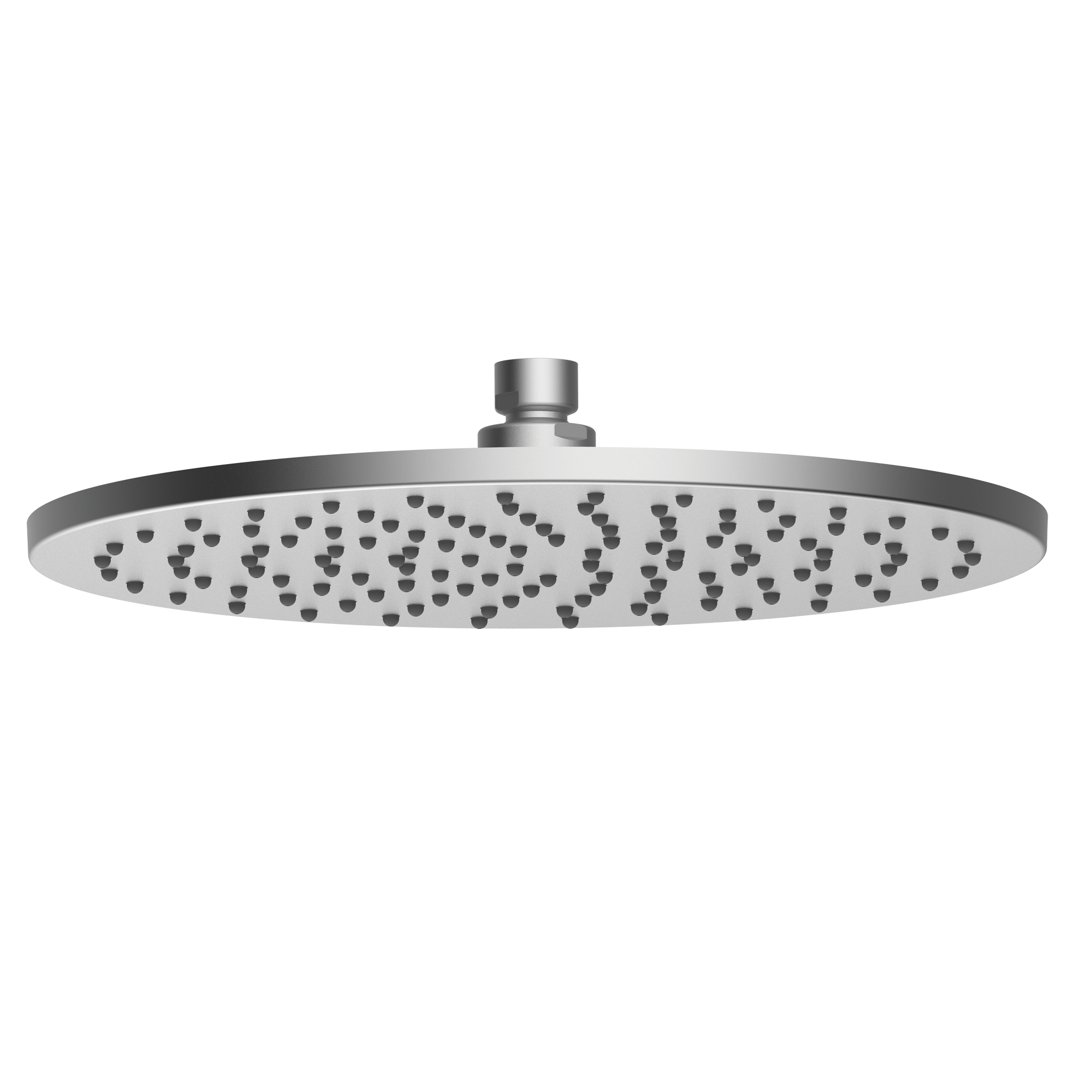Настенный верхний душ c кронштейном BOSSINI NOBU INH031.075 280 мм, из стали Inox, цвет Матовая нержавеющая сталь
