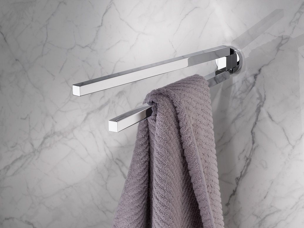 Полотенцедержатель Keuco Edition 90 19018 010000  двойной, поворотный, хром 45 см