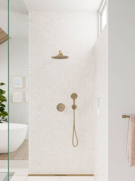 Верхний душ круглый HANSGROHE Croma 26220140 280, 1jet, цвет Шлифованная бронза