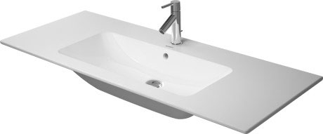 Раковина подвесная Duravit Me By Starck 2336120000 1230х49см