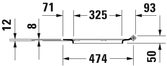 Сиденье для унитаза с крышкой Duravit DuraStyle 0060510000 без автоматического опускания, белый