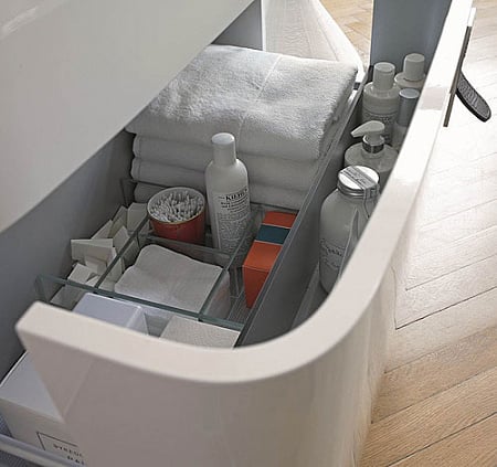 РАСПРОДАЖА Внутренний разделитель DURAVIT Esplanade ES992200000 370 мм х 200 мм, серый