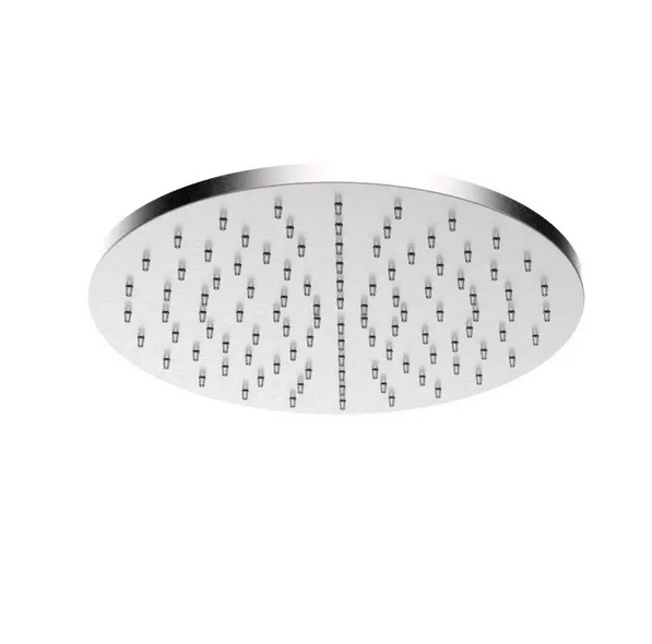 Верхний душ круглый без держателя из нержавеющей стали ALMAR SHOWER HEAD E044072.316 300 мм х 300 мм, цвет Nickel Brushed