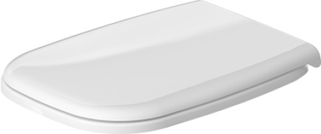 Сиденье для унитаза с крышкой удлиненное Duravit D-Сode 0067410000 без автоматического опускания, белое