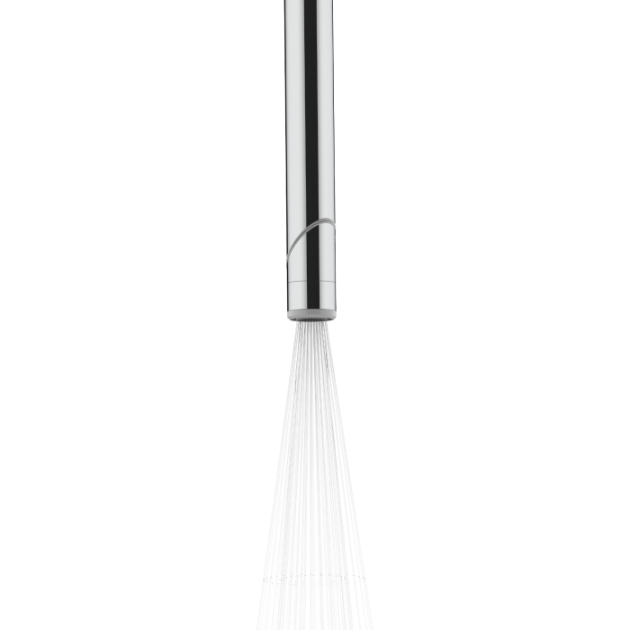 Ручной душ-палочка BOSSINI PLY B00950.030 Ø 30 мм, С поворотной головкой на 360°, цвет Хром