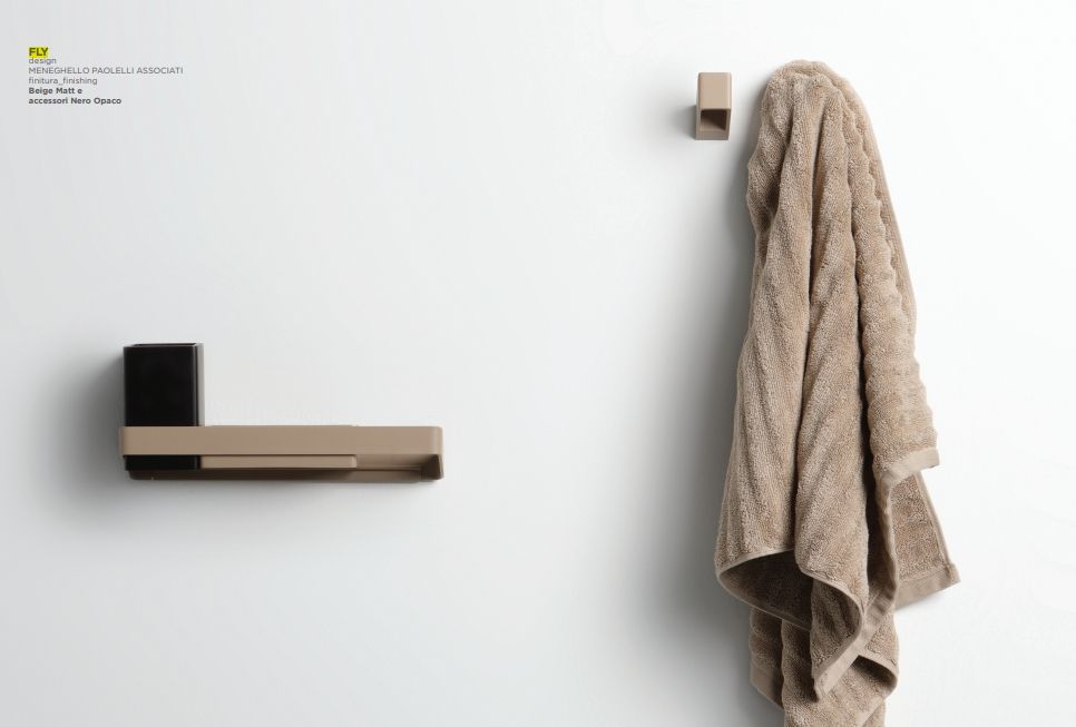 Мыльница/контейнер для аксессуаров BERTOCCI FLY 149 1570 0000 140 мм, чёрная матовая