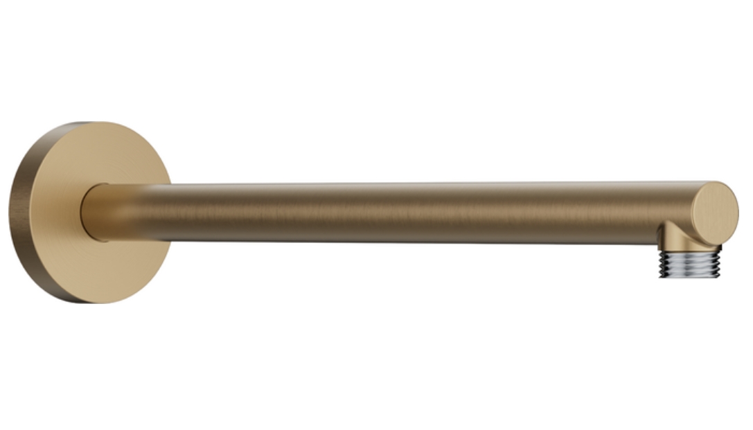 Держатель для верхнего душа HANSGROHE Pulsify S 24357140 390 мм, цвет Шлифованная бронза