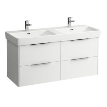 Тумба подвесная Laufen  Base for Pro S  4.0249.4.110.260.1   116 см,  под раковину  Pro S  81496.6, 4 ящика, цвет белый матовый