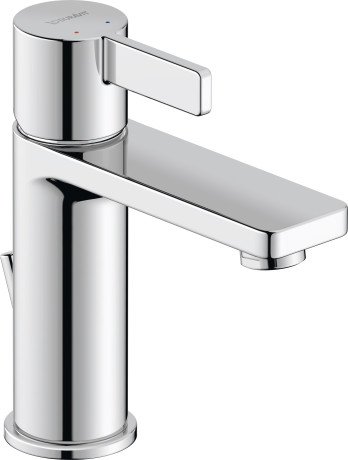 Cмеситель однорычажный для раковины M DURAVIT D-Neo DE1020001010 c донным клапаном, хром