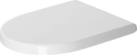 Сиденье для унитаза Duravit Starck 3  0063890000 c автоматическим закрыванием, белое