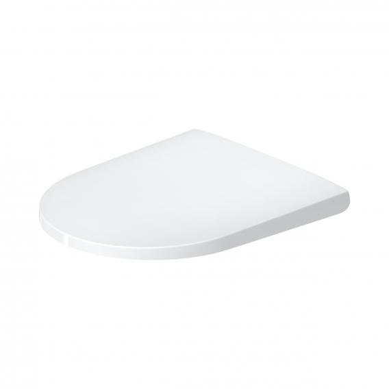 Унитаз подвесной + сиденье Duravit D-Neo Rimless 45770900A1 370 мм х 540 мм, с вертикальным смывом, без смывного края, с креплением Durafix, белый