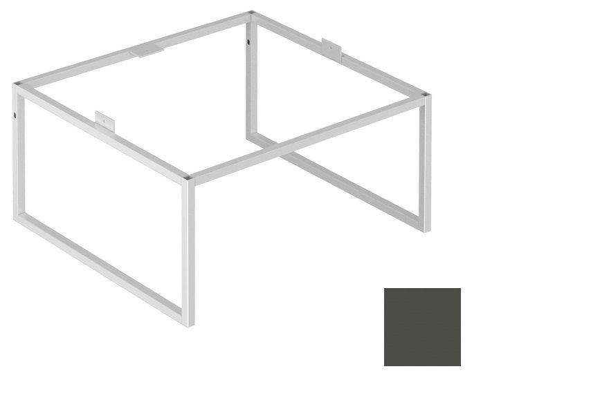 Напольные ножки Keuco Plan 32998 110001 лак антрацит матовый