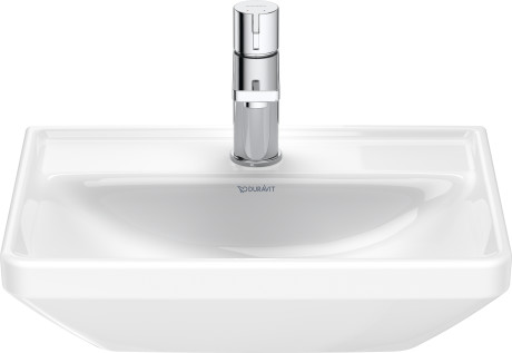 Раковина подвесная Duravit D-Neo 0738450041 450 мм х 335 мм, без перелива, с отверстием под смеситель, белая