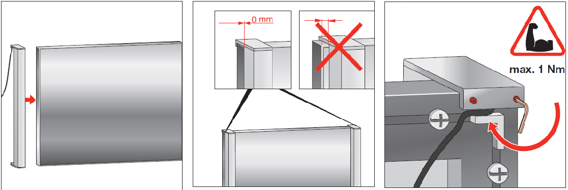 Подсветка для зеркала вертикальная  Laufen Frame 25     4.4757.1.900.007.1 , 70 см, корпус  анодированный алюминий