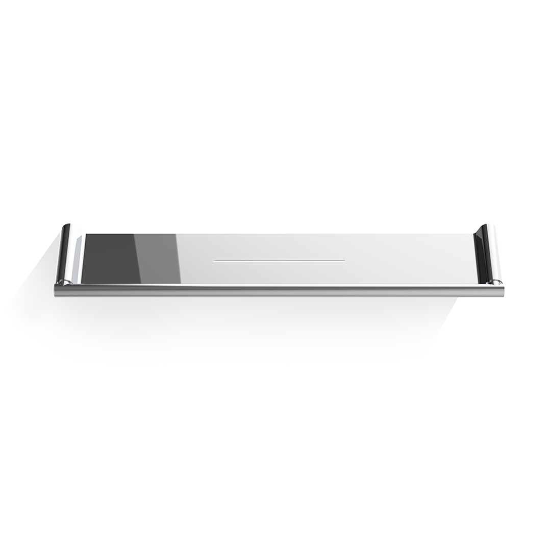 Полочка для душа DECOR WALTHER Mikado MK ABL 40  0521776     2 X 40 X 8,5 см, цвет  сталь матовая