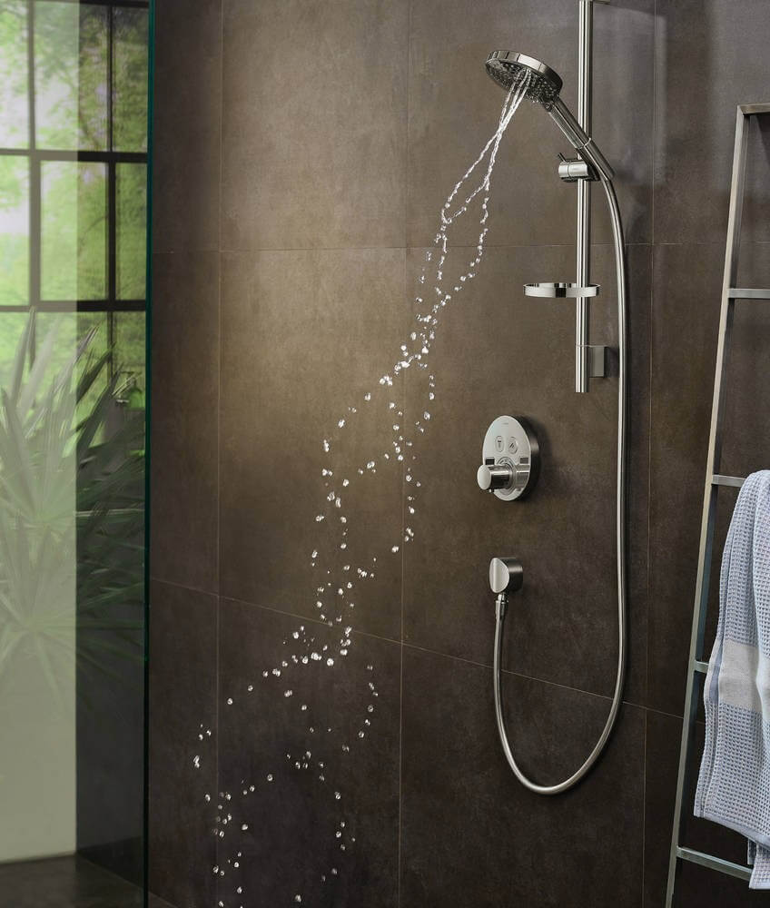 Душевой набор Hansgrohe Raindance Select S 120 3jet 27654000 со штангой 65 см, хром