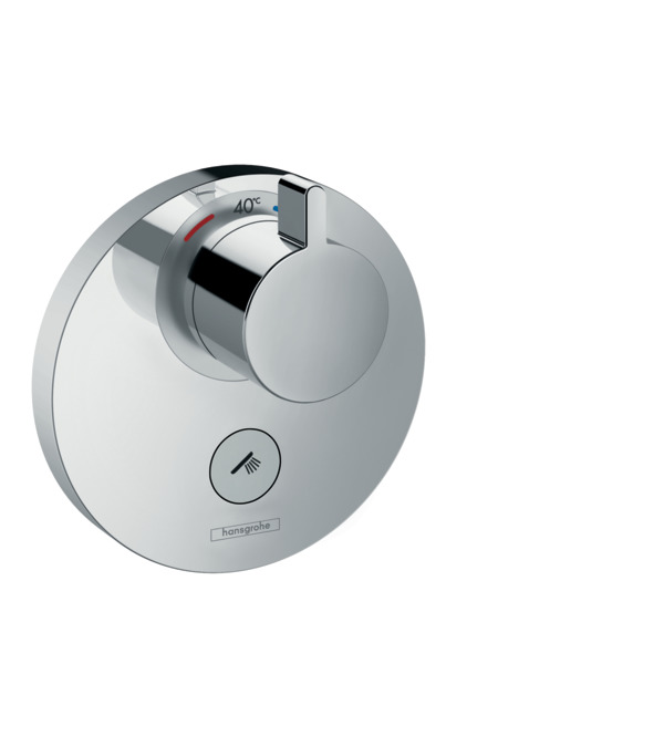 Термостат Hansgrohe ShowerSelect S HighFlow 15742000 с запорным вентилем хром