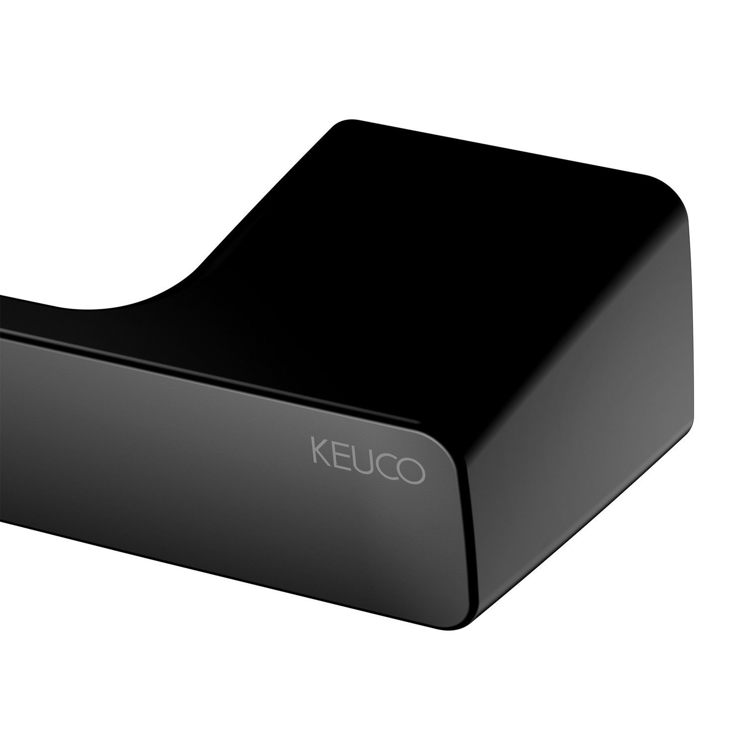 Поручень KEUCO AVENO 14607 370000 300 мм, с клеевым комплектом, цвет Чёрный матовый