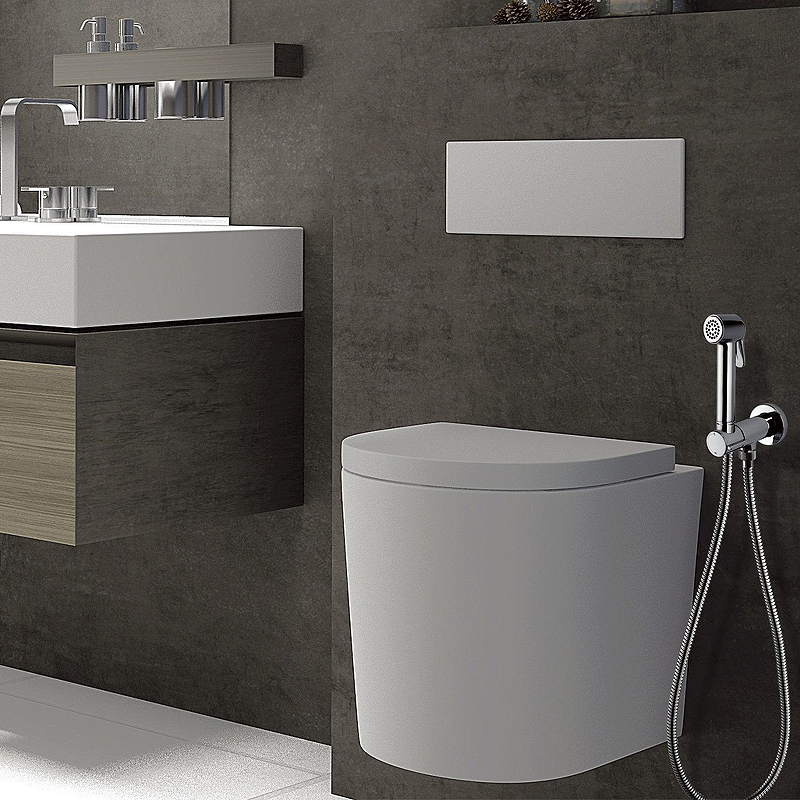 Комплект гигиенический с прогрессивным смесителем BOSSINI PALOMA BRASS E37007B.030 с лейкой и шлангом, цвет хром