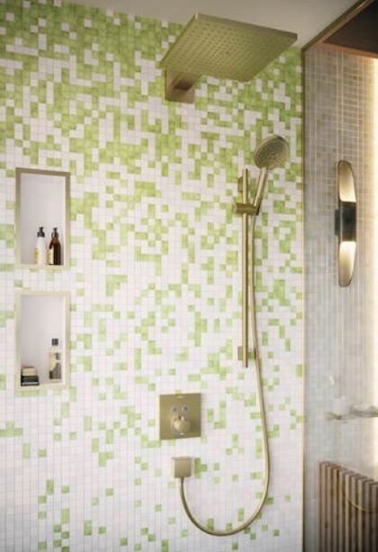 Ручной душ HANSGROHE Raindance Select S 26531990 120 3jet, с EcoSmart, цвет Полированное золото