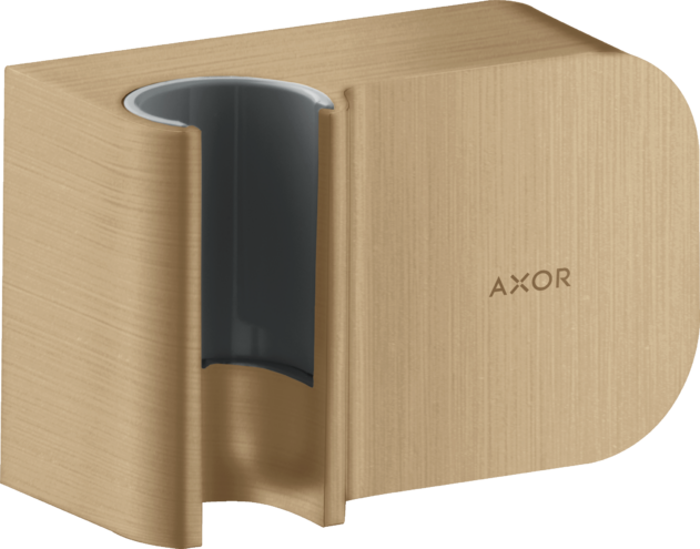 Держатель для ручного душа AXOR One 45723140 Шлифованная бронза
