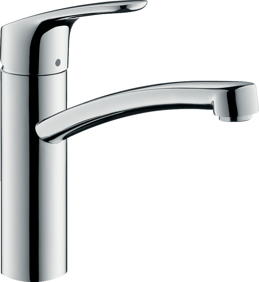 Кухонный смеситель однорычажный 1jet HANSGROHE Focus M41 31806000 160 мм, цвет Хром