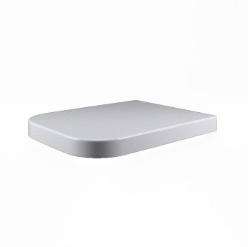 Сиденье с крышкой для унитаза GSI SPARES MS69CN11 c Soft Close, цвет Белый глянцевый