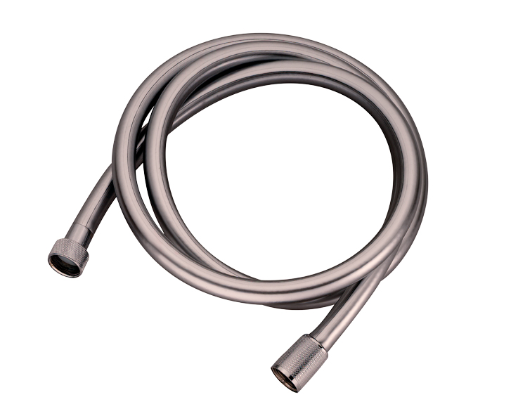 Душевой набор BOSSINI ZEN INOX INC004.075 ручной душ, шланг, держатель, цвет Нержавеющая матовая сталь