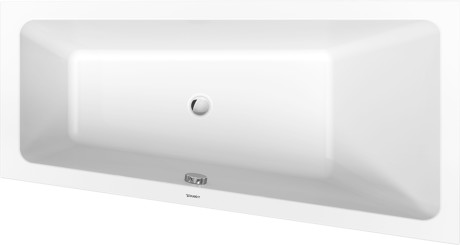 Ванна встраиваемая акриловая трапециевидная DURAVIT Duravit No.1 700505000000000 800 мм х 1500 мм х 480 мм, с наклонной спинкой справа, белая глянцевая