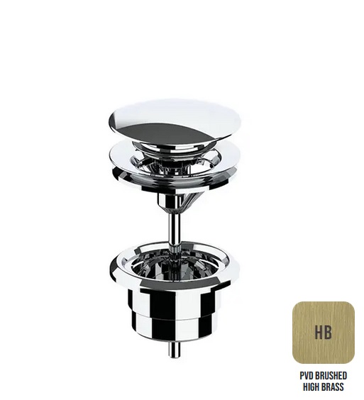 Донный клапан универсальный ALMAR WASH BASIN E094000.HB цвет High Brass